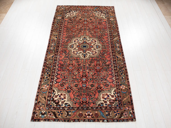 10' 2" x 5' 1" Excellent Hand-Knotted Vintage Tribal Rug - Yasi & Fara 