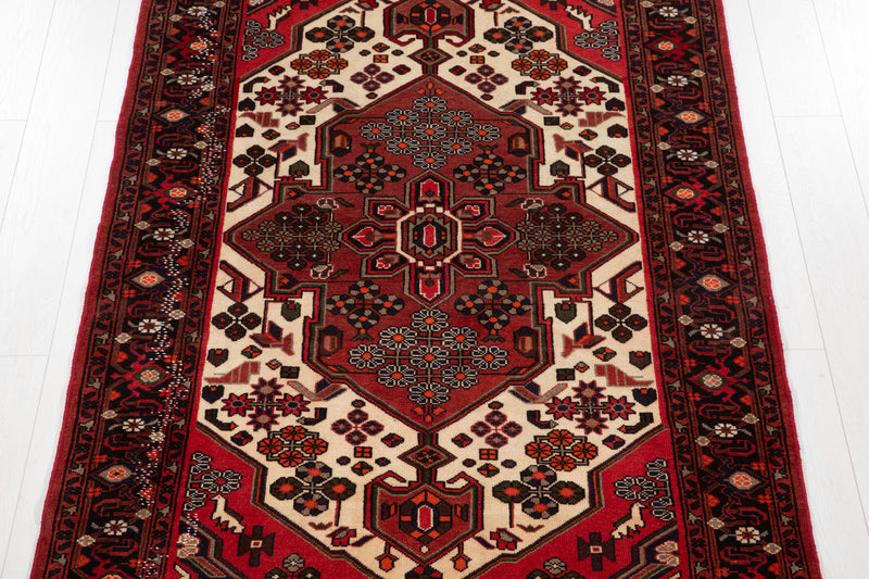 6' 7" x 4' 4" Excellent Hand-Knotted Vintage Tribal Rug - Yasi & Fara 