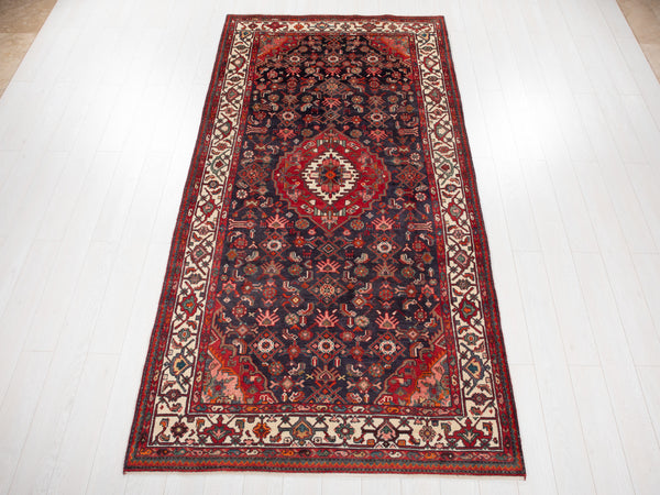 10' x 5' Excellent Hand-Knotted Vintage Tribal Rug - Yasi & Fara 