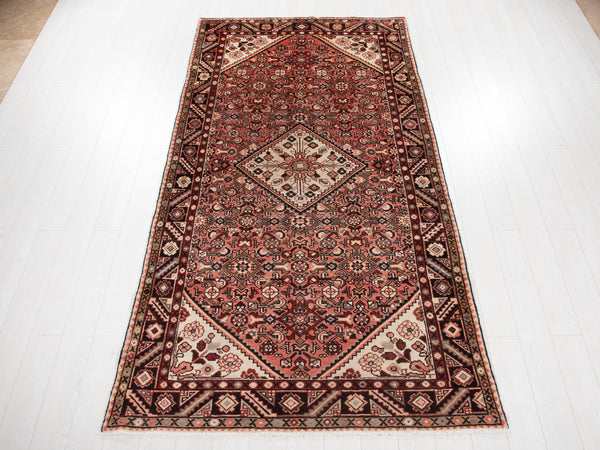 9' 10" x 5' 1" Excellent Hand-Knotted Vintage Tribal Rug - Yasi & Fara 