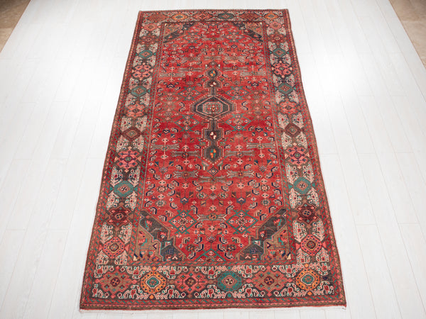 10' 2" x 5' 3" Excellent Hand-Knotted Vintage Tribal Rug - Yasi & Fara 