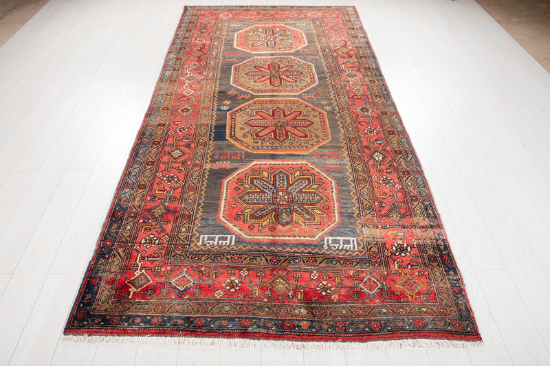 10' 1" x 5' Excellent Hand-Knotted Vintage Tribal Rug - Yasi & Fara 