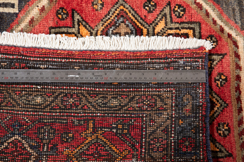 10' 1" x 5' Excellent Hand-Knotted Vintage Tribal Rug - Yasi & Fara 