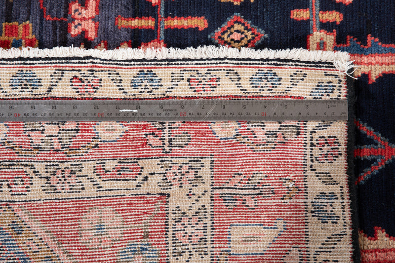 10' 9" x 4' 8" Excellent Hand-Knotted Antique Tribal Runner Rug