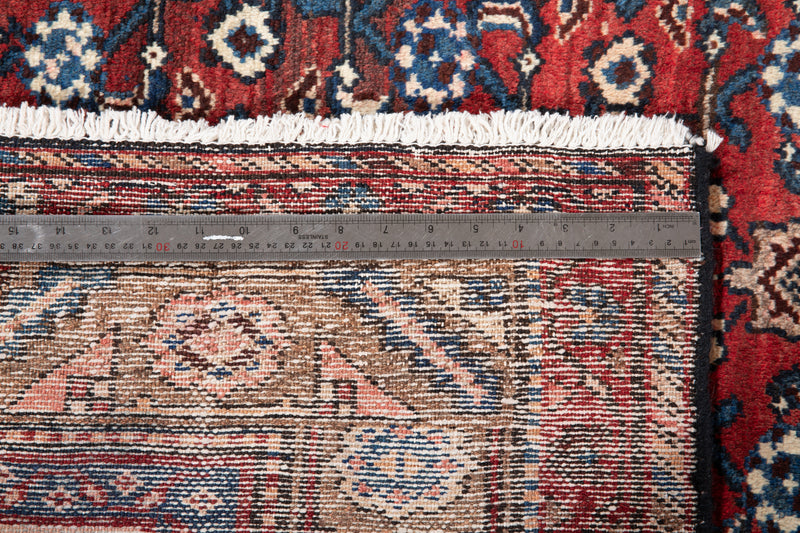 10' 6" x 4' 4" Excellent Hand-Knotted Vintage Tribal Runner Rug - Yasi & Fara 