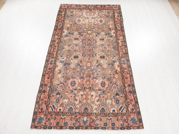 10' x 4' 8" Excellent Hand-Knotted Antique Tribal Rug - Yasi & Fara 