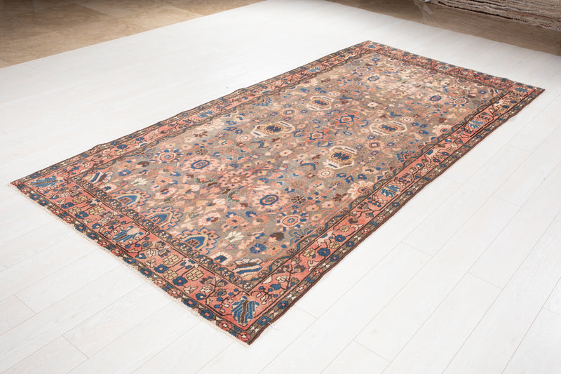 10' x 4' 8" Excellent Hand-Knotted Antique Tribal Rug - Yasi & Fara 