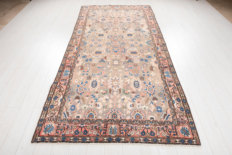 10' x 4' 8" Excellent Hand-Knotted Antique Tribal Rug - Yasi & Fara 