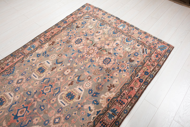 10' x 4' 8" Excellent Hand-Knotted Antique Tribal Rug - Yasi & Fara 