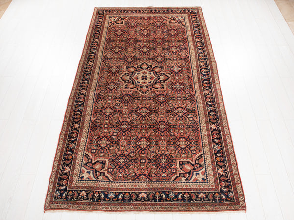 9' 10" x 5' 4" Excellent Hand-Knotted Antique Collectible Tribal Rug - Yasi & Fara 