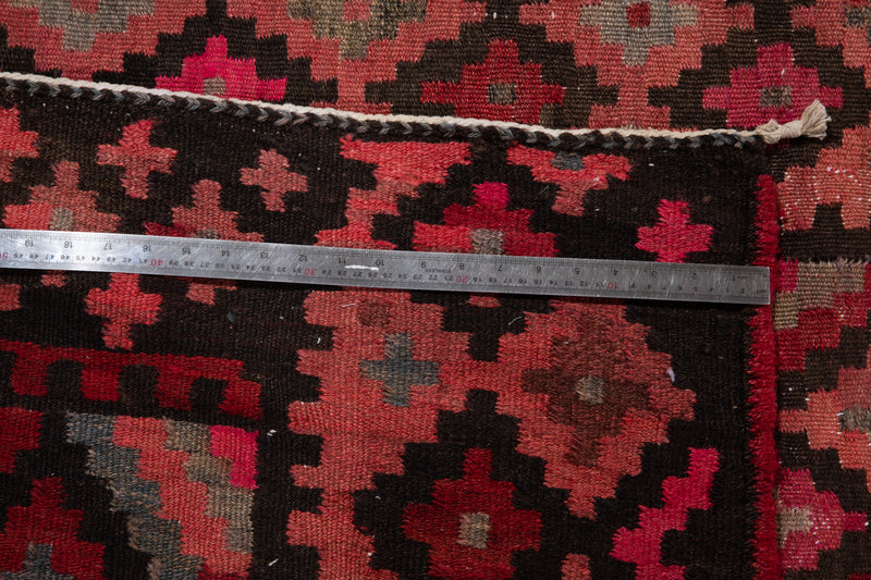 16' 5" x 5' 6" Excellent Handwoven Vintage Tribal Kilim Runner Rug