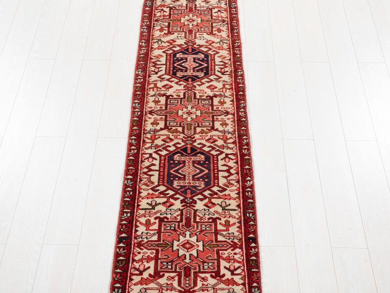 12' 3" x 1' 11" Excellent Hand-Knotted Collectible Antique Tribal Runner Rug - Yasi & Fara 