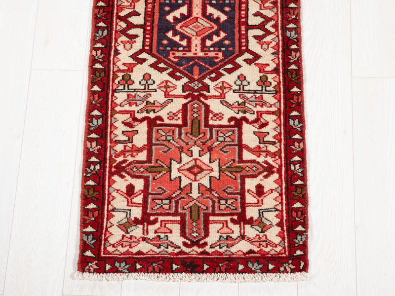 12' 3" x 1' 11" Excellent Hand-Knotted Collectible Antique Tribal Runner Rug - Yasi & Fara 