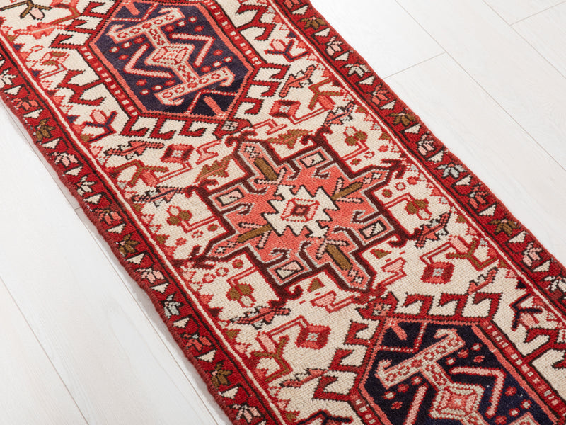 12' 3" x 1' 11" Excellent Hand-Knotted Collectible Antique Tribal Runner Rug - Yasi & Fara 