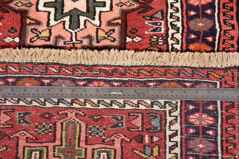 12' 9" x 2' 5" Excellent Hand-Knotted Vintage Collectible Tribal Runner Rug - Yasi & Fara 