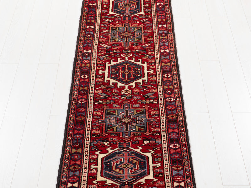 16' 7" x 2' 6" Excellent Hand-Knotted Vintage Long Collectible Tribal Runner Rug - Yasi & Fara 