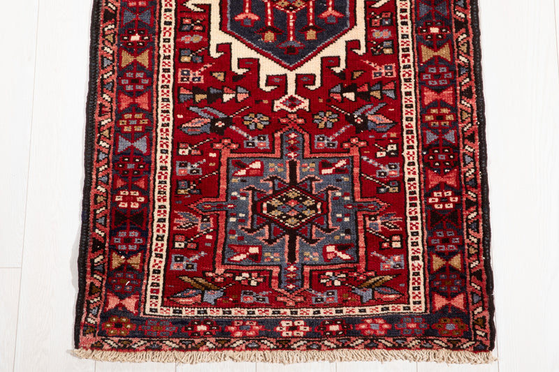16' 7" x 2' 6" Excellent Hand-Knotted Vintage Long Collectible Tribal Runner Rug - Yasi & Fara 