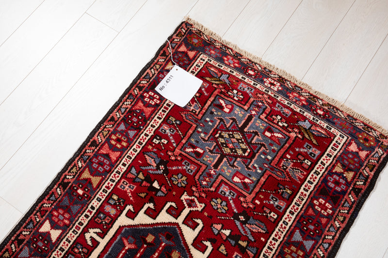16' 7" x 2' 6" Excellent Hand-Knotted Vintage Long Collectible Tribal Runner Rug - Yasi & Fara 
