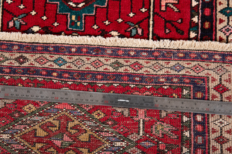 12' 11" x 2' 7" Excellent Hand-Knotted Vintage Collectible Tribal Runner Rug - Yasi & Fara 