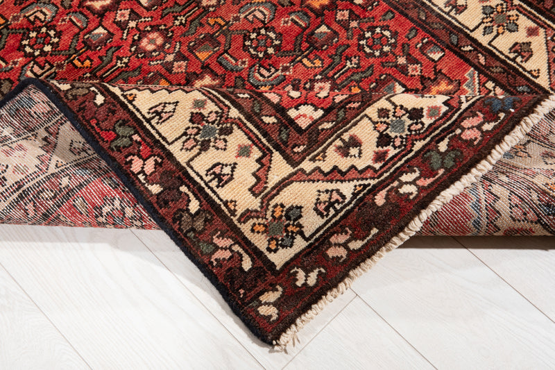 9' 11" x 3' 5" Excellent Hand-Knotted Antique Tribal Runner Rug - Yasi & Fara 