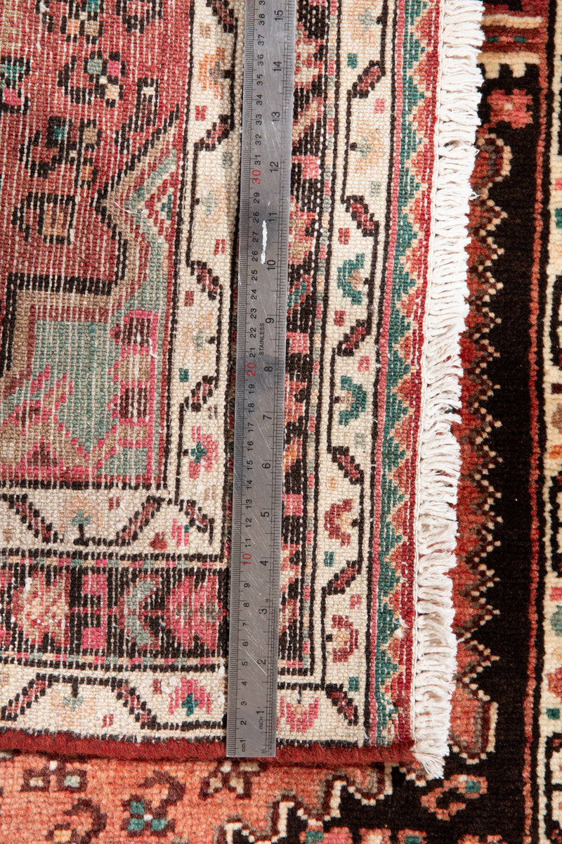 13' 7" x 3' 2" Excellent Hand-Knotted Antique Collectible Tribal Runner Rug - Yasi & Fara 