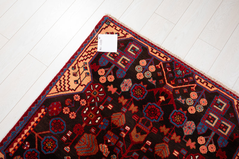 7' 9" x 3' 6" Excellent Hand-Knotted Vintage Tribal Rug - Yasi & Fara 