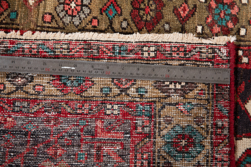 10' 5" x 3' Excellent Hand-Knotted Collectible Vintage Tribal Runner Rug - Yasi & Fara 