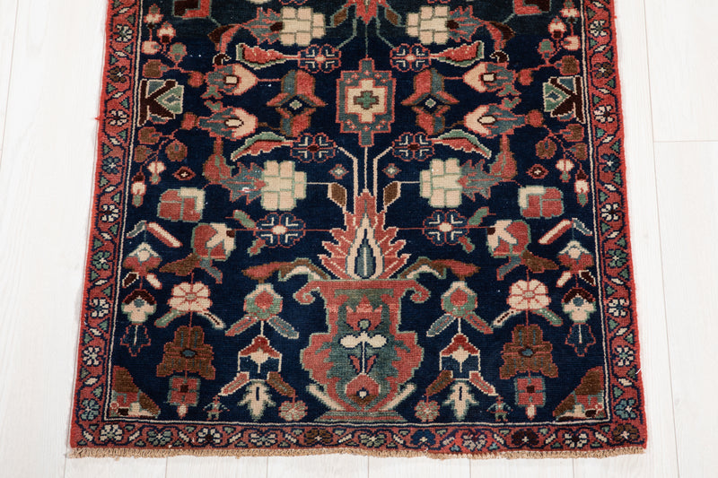 9' 10" x 2' 8" Excellent Hand-Knotted Antique Collectible Tribal Runner Rug - Yasi & Fara 