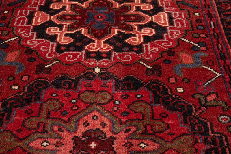 9' x 2' 7" Excellent Hand-Knotted Collectible Tribal Runner Rug - Yasi & Fara 