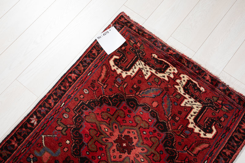 9' x 2' 7" Excellent Hand-Knotted Collectible Tribal Runner Rug - Yasi & Fara 