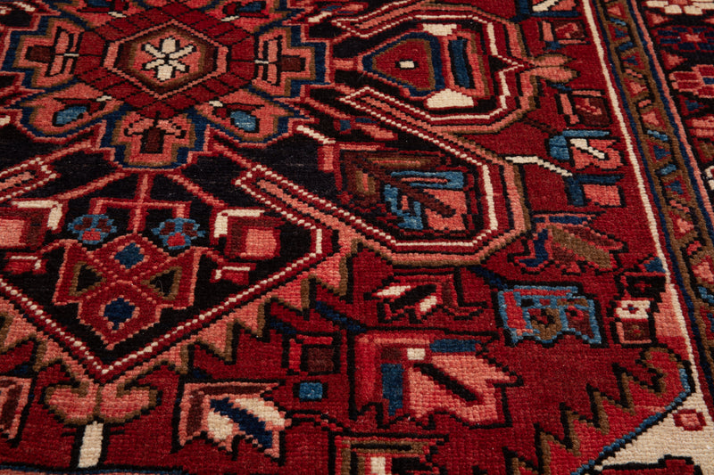 10' 8" x 3' 10" Excellent Hand-Knotted Vintage Collectible Tribal Runner Rug - Yasi & Fara 