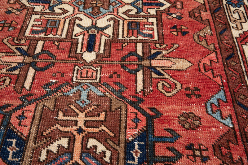 ON HOLD - 14' 9" x 3' 4" Excellent Hand-Knotted Antique Collectible Tribal Runner Rug - Yasi & Fara 