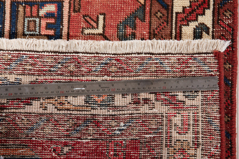 ON HOLD - 14' 9" x 3' 4" Excellent Hand-Knotted Antique Collectible Tribal Runner Rug - Yasi & Fara 