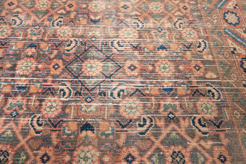 9' 1" x 3' 2" Excellent Hand-Knotted Antique Tribal Runner Rug - Yasi & Fara 