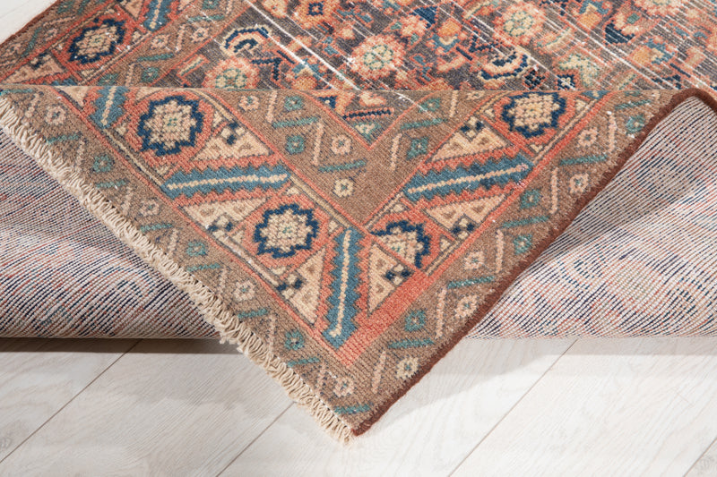 9' 1" x 3' 2" Excellent Hand-Knotted Antique Tribal Runner Rug - Yasi & Fara 