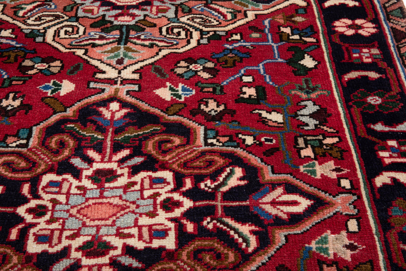 9' 6" x 3' 3" Excellent Hand-Knotted Vintage Tribal Runner Rug - Yasi & Fara 