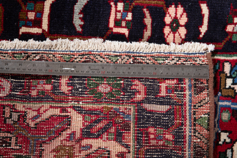 9' 6" x 3' 3" Excellent Hand-Knotted Vintage Tribal Runner Rug - Yasi & Fara 