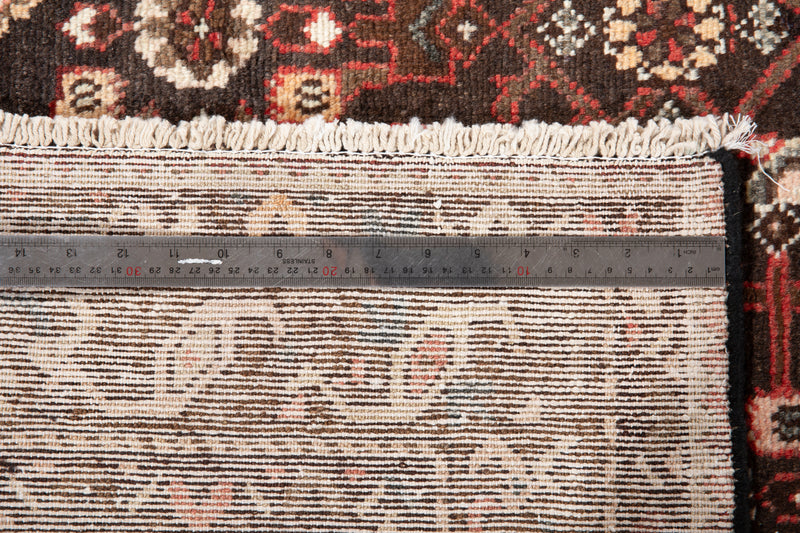 10' 3" x 3' 7" Excellent Hand-Knotted Vintage Tribal Runner Rug - Yasi & Fara 