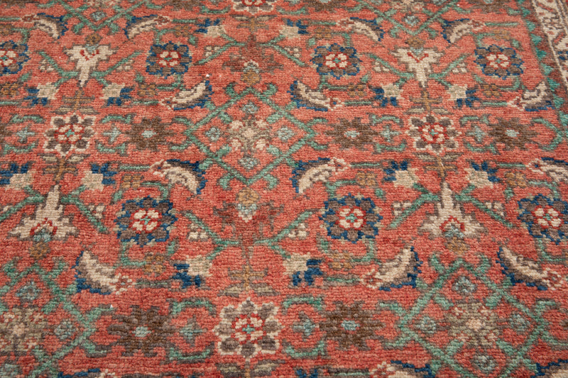 9' 4" x 3' 3" Excellent Hand-Knotted Vintage Tribal Runner Rug - Yasi & Fara 