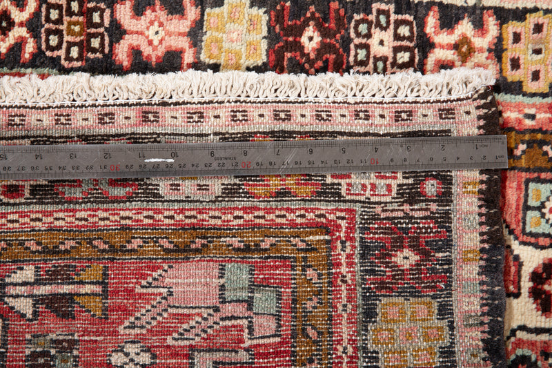 9' 3" x 2' 9" Excellent Hand-Knotted Vintage Tribal Runner Rug - Yasi & Fara 