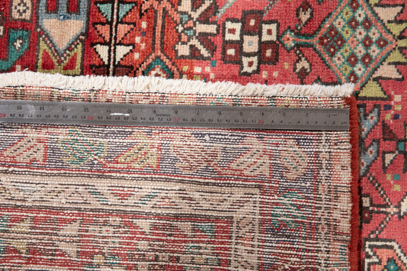 11' 6" x 3' 3" Excellent Hand-Knotted Vintage Tribal Runner Rug