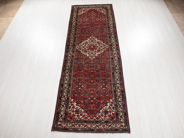 11' 1" x 3' 7" Excellent Hand-Knotted Collectible Tribal Runner Rug