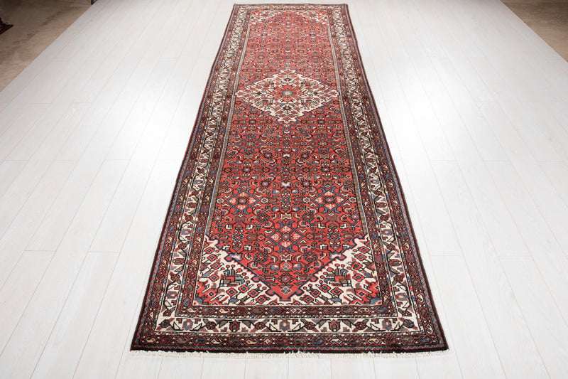 11' 1" x 3' 7" Excellent Hand-Knotted Collectible Tribal Runner Rug