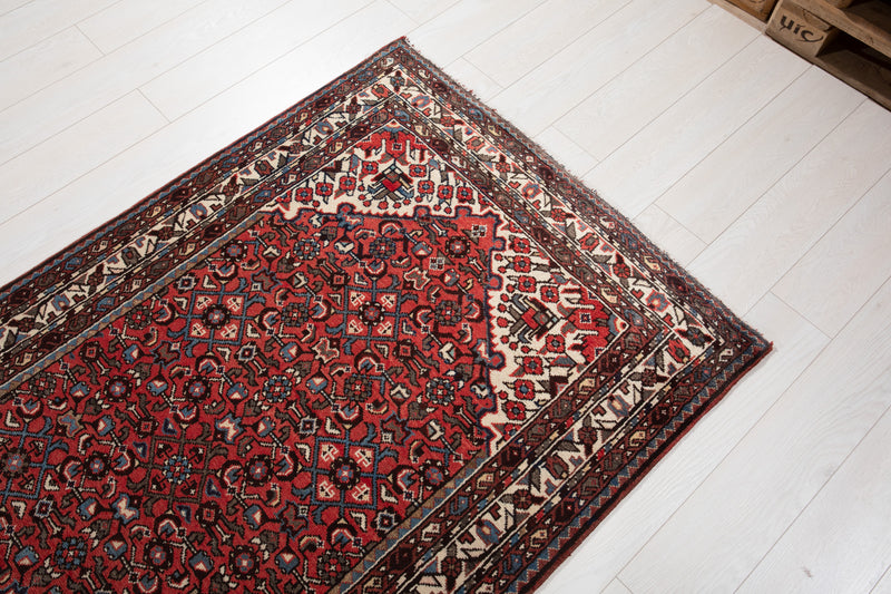 11' 1" x 3' 7" Excellent Hand-Knotted Collectible Tribal Runner Rug