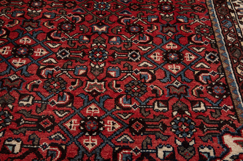 11' 1" x 3' 7" Excellent Hand-Knotted Collectible Tribal Runner Rug