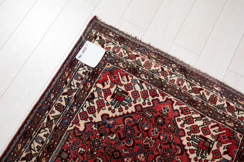 11' 1" x 3' 7" Excellent Hand-Knotted Collectible Tribal Runner Rug