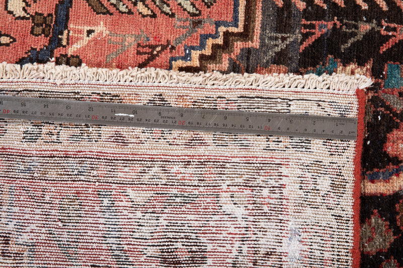 9' 2" x 2' 11" Excellent Hand-Knotted Antique Distressed Tribal Runner Rug