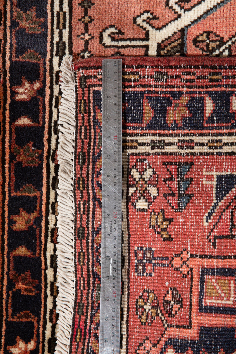 12' 5" x 2' 6" Excellent Hand-Knotted Vintage Tribal Runner Rug - Yasi & Fara 
