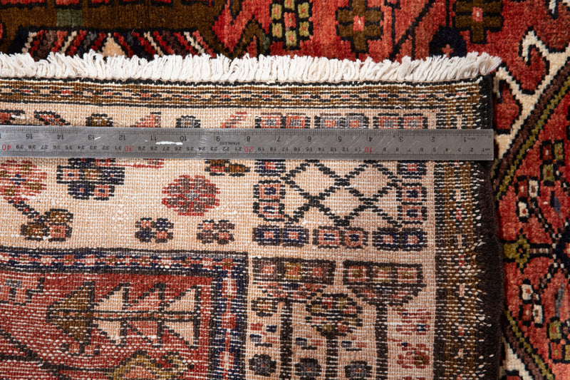 14' 5" x 3' 11" Excellent Hand-Knotted Vintage Collectible Tribal Runner Rug - Yasi & Fara 