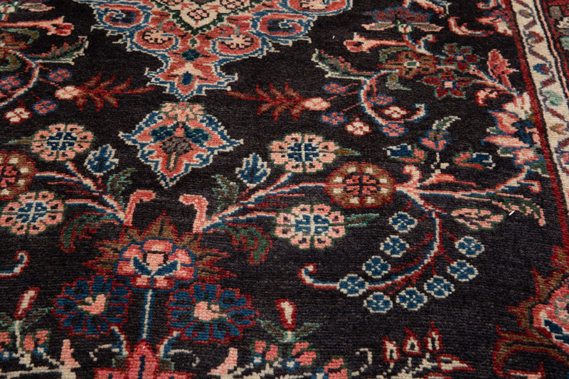 9'3" x 3'6" Excellent Hand-Knotted Vintage Tribal Runner Rug - Yasi & Fara 
